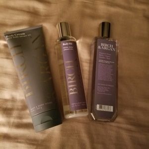 3 piece Birch & Argan body bundle